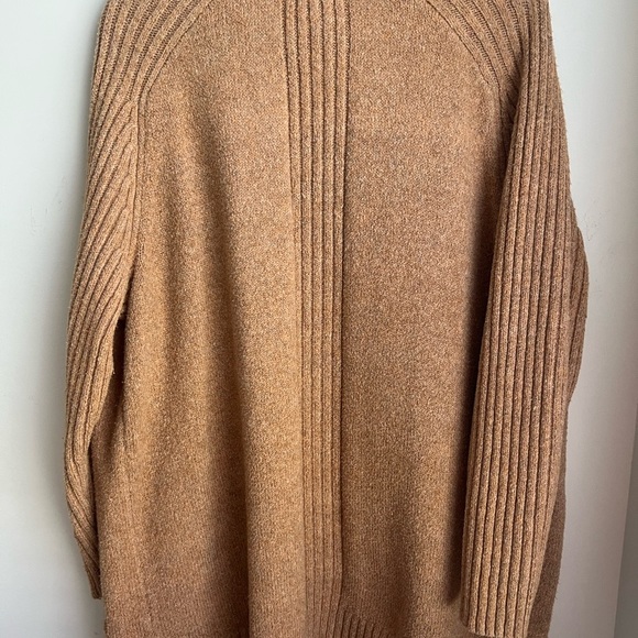 Christian Siriano Tan Open-Front Cardigan - 1X - Picture 5 of 9